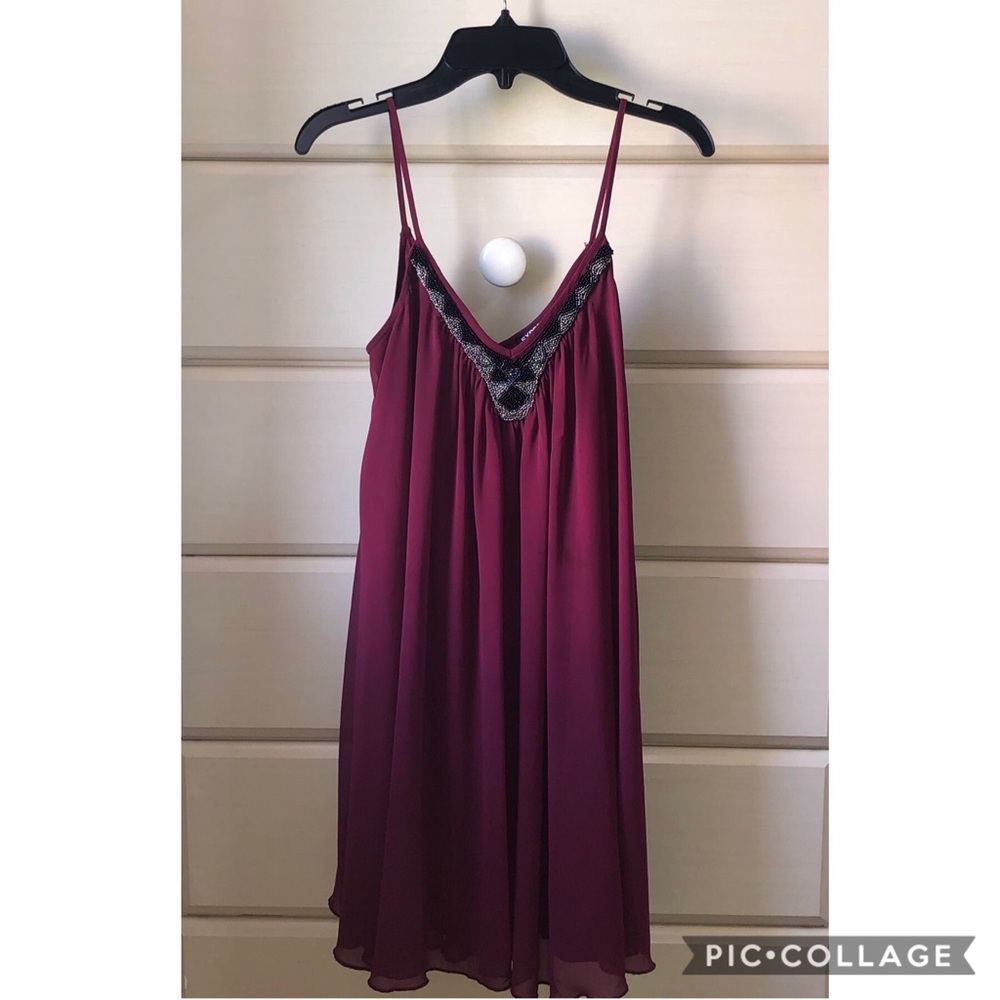 Express ruffle mini dress
